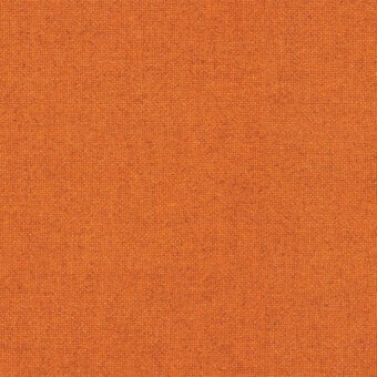Lapalma Tonica2 fabric sample, orange woven textile, fine consistent weave with subtle texture, Kvadrat Tonica2 543.